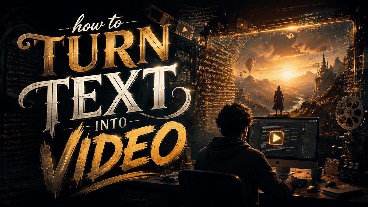 How to Turn Text into Video in 2026: The Ultimate Guide