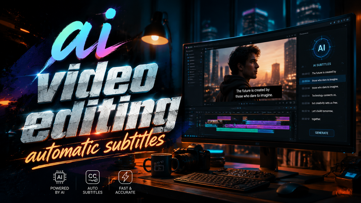 AI Video Editing Automatic Subtitles: 2026 Guide