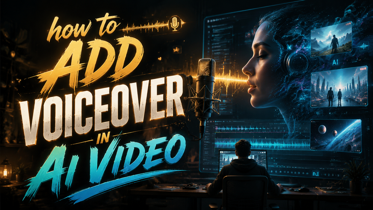 How to Add Voiceover in AI Video: 2026 Step-by-Step Guide