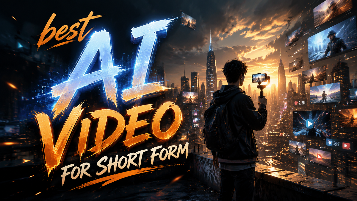 Best AI Video for Short Form in 2026: Top Tools