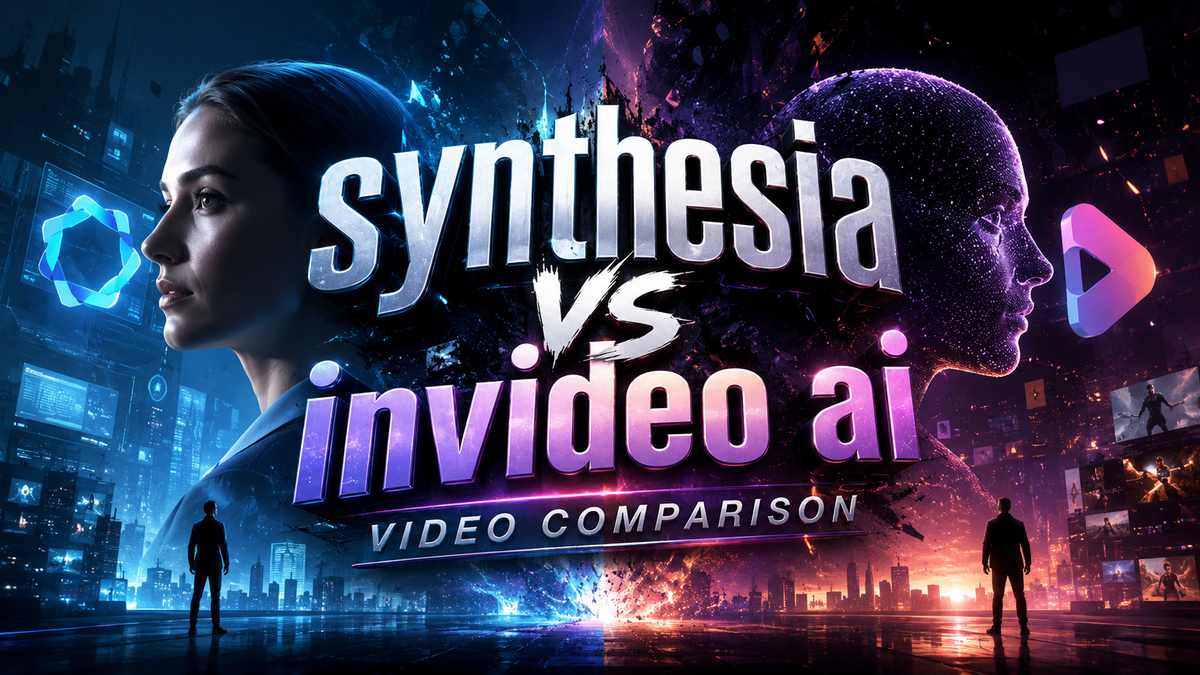 Synthesia vs InVideo AI: Comparativa de Video (2026)
