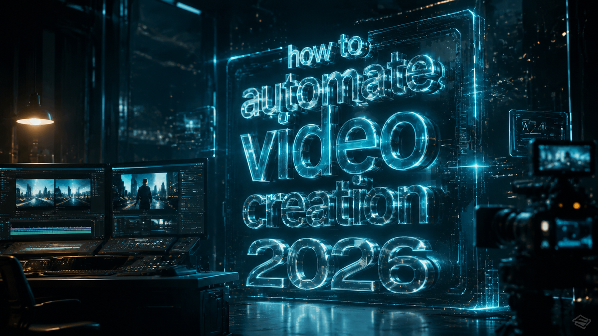 How to Automate Video Creation 2026: The Ultimate AI Guide