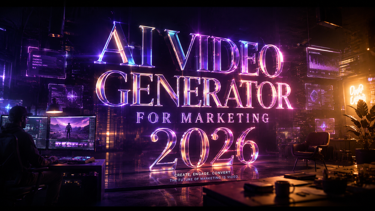 Best AI Video Generator for Marketing 2026: Top Tools