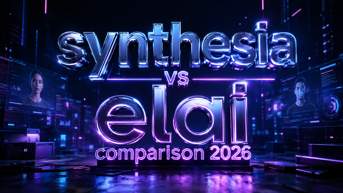 Synthesia vs Elai Comparison 2026: The Best AI Video Tool?