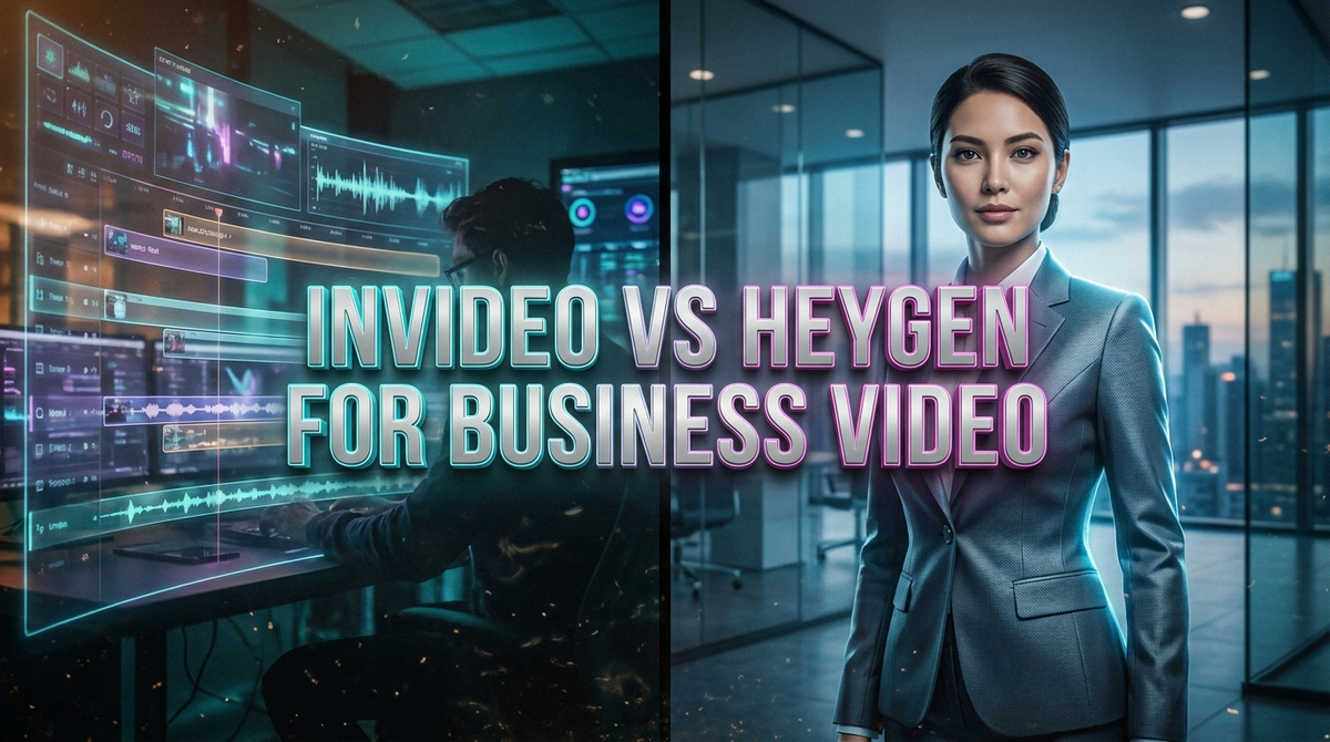 Invideo vs HeyGen for Business Video: 2026 Comparison
