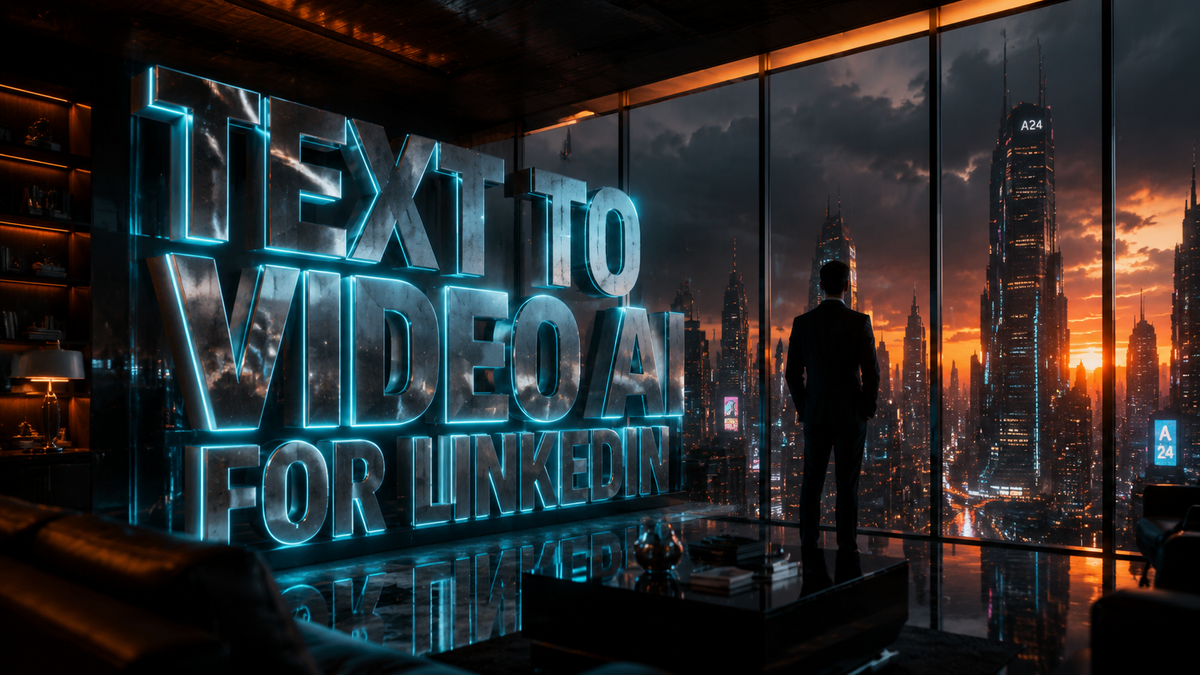 Text to Video AI for LinkedIn: 2026 Video Marketing Guide