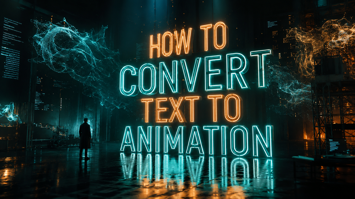 How to Convert Text to Animation: 2026 AI Video Guide