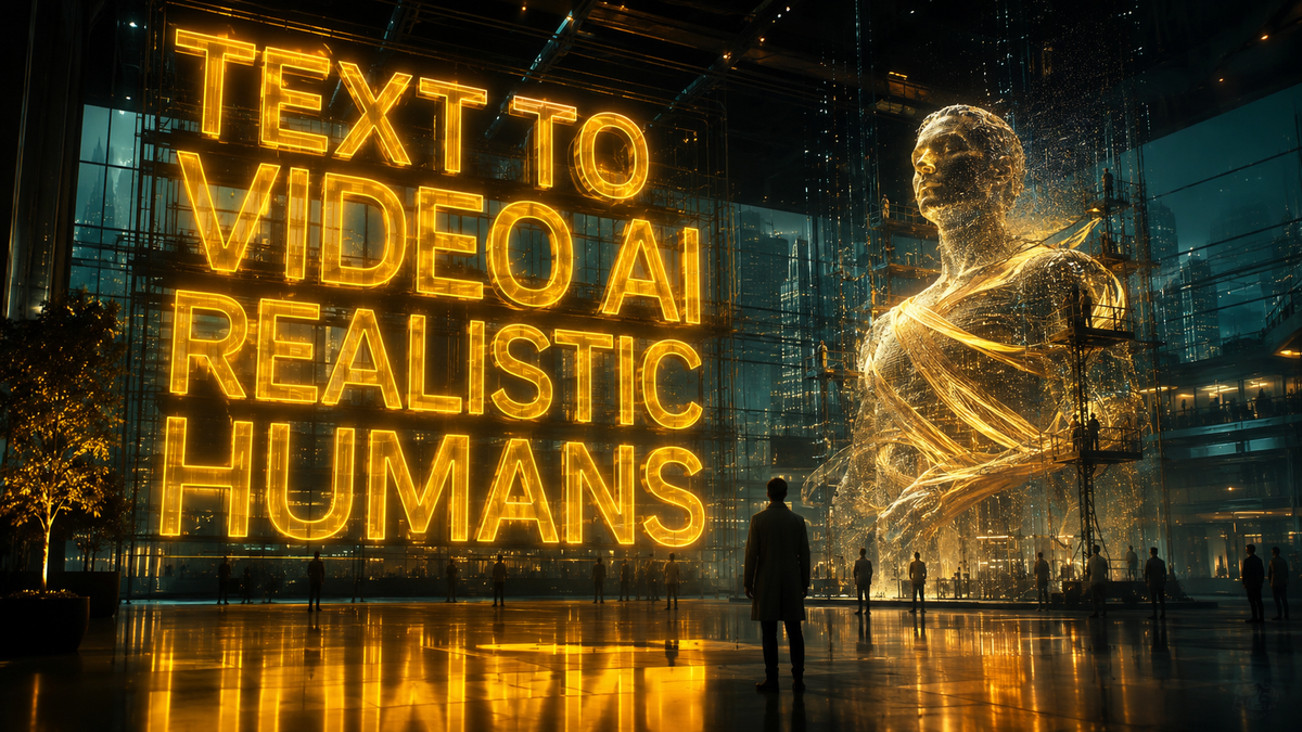 IA de Texto a Video con Humanos Realistas: Guía Definitiva 2026