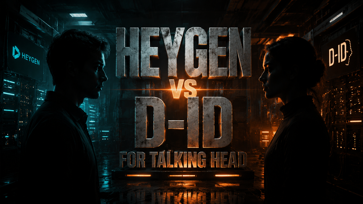 HeyGen vs D-ID for Talking Head: 2026 AI Video Comparison