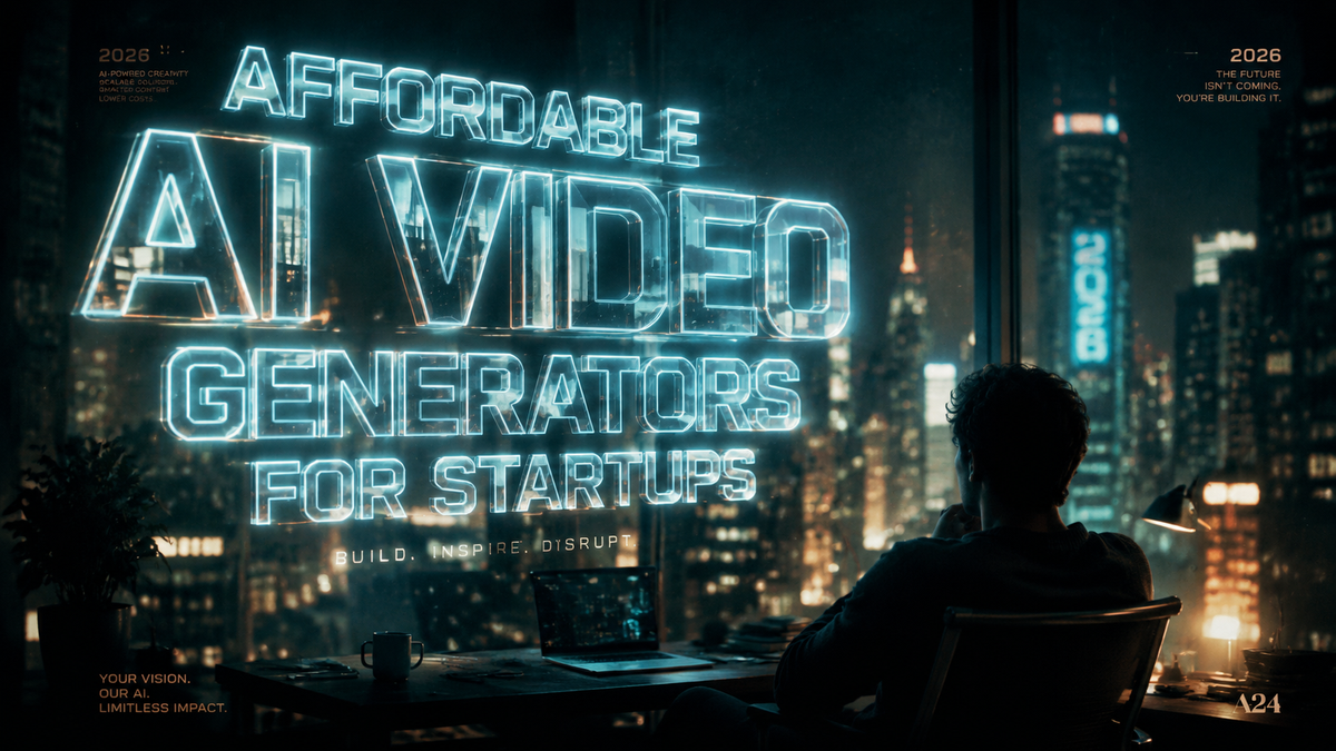 10 Geradores de Vídeo com IA Acessíveis para Startups em 2026