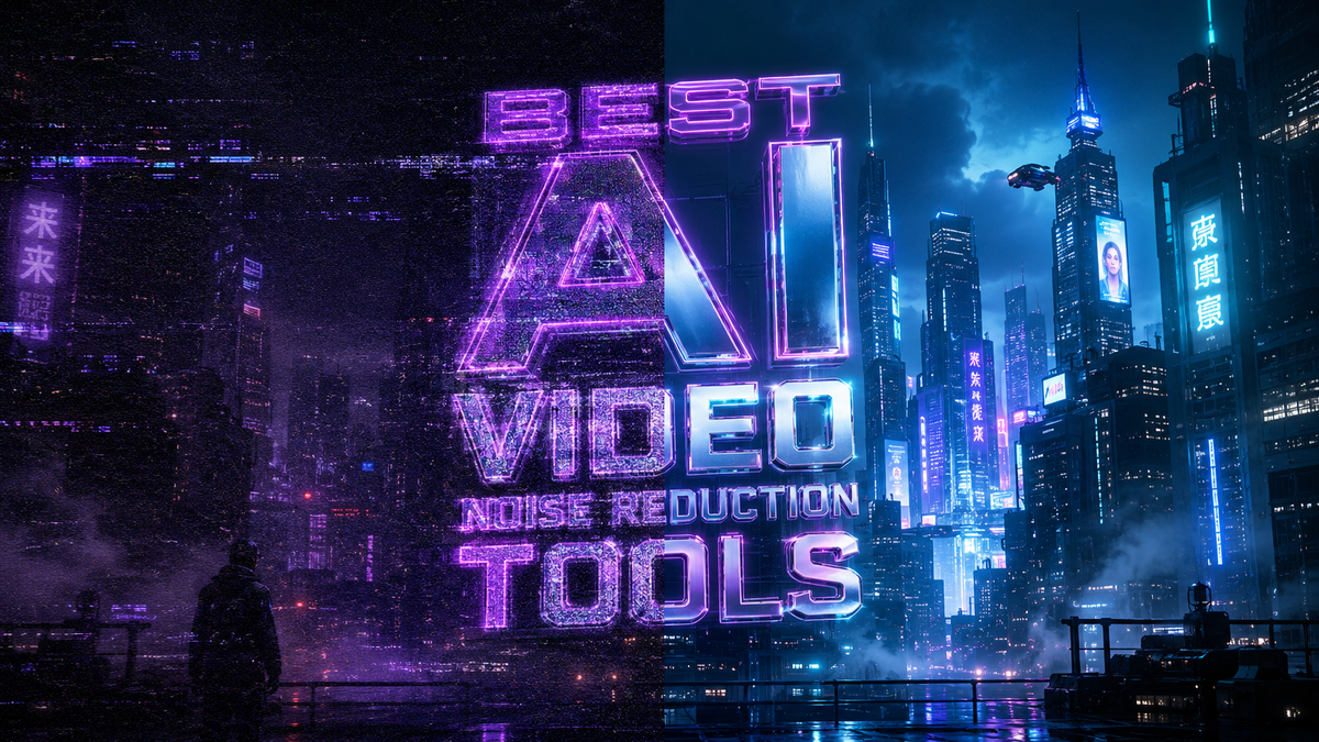 7 Best AI Video Noise Reduction Tools for 2026 (Ranked)