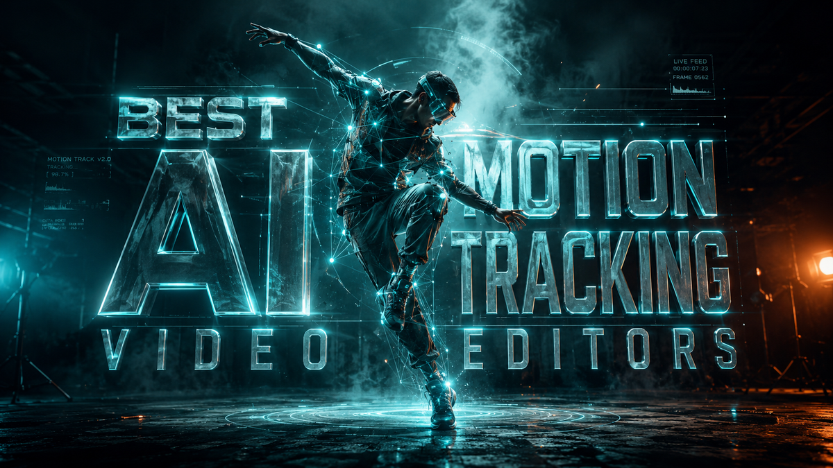 Die 10 besten KI-Videobearbeitungsprogramme mit Motion Tracking (Ranking 2026)