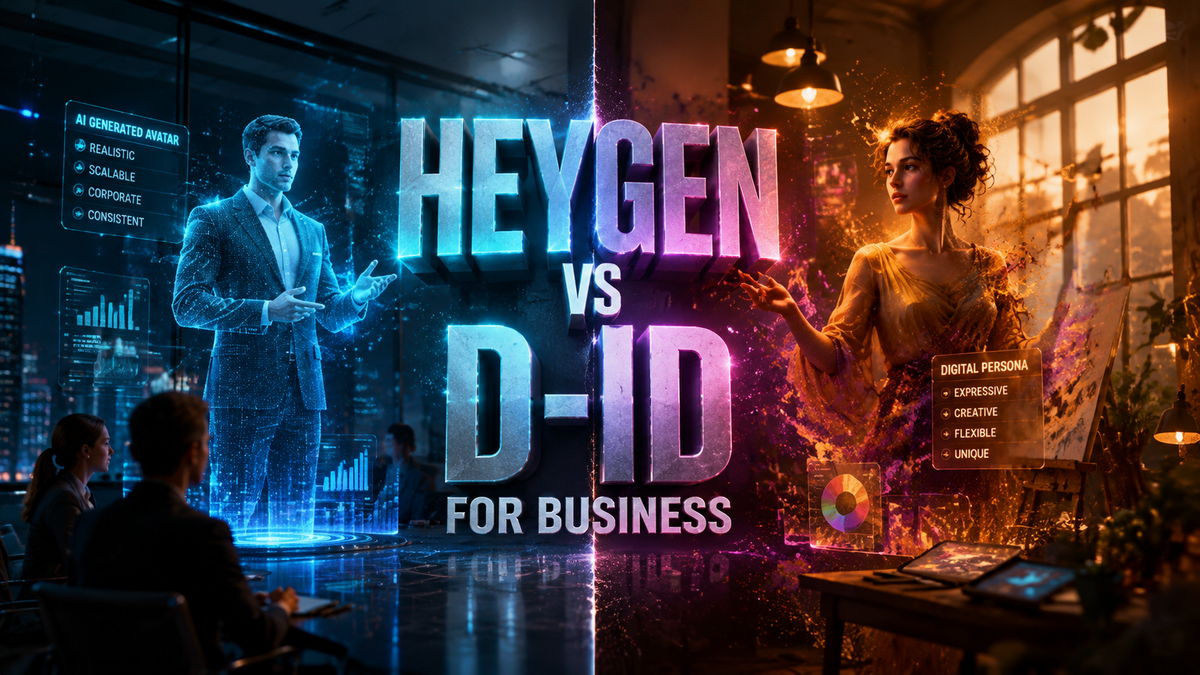 HeyGen vs D-ID for Business: 2026 AI Video Comparison Guide