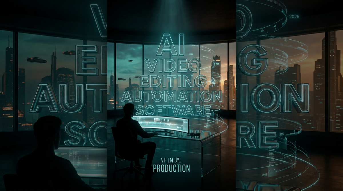 Best AI Video Editing Automation Software for 2026