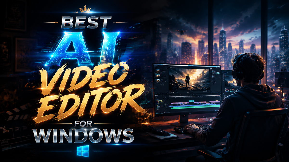 Best AI Video Editor for Windows (2026): Top Picks