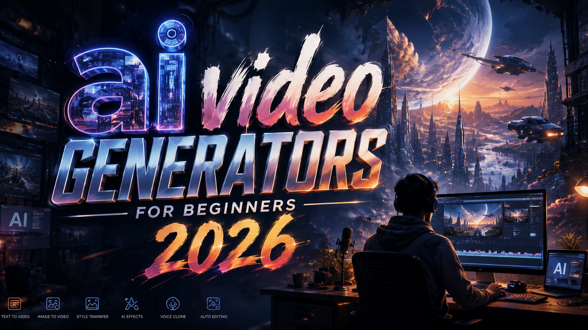 Los Mejores Generadores de Video con IA para Principiantes en 2026