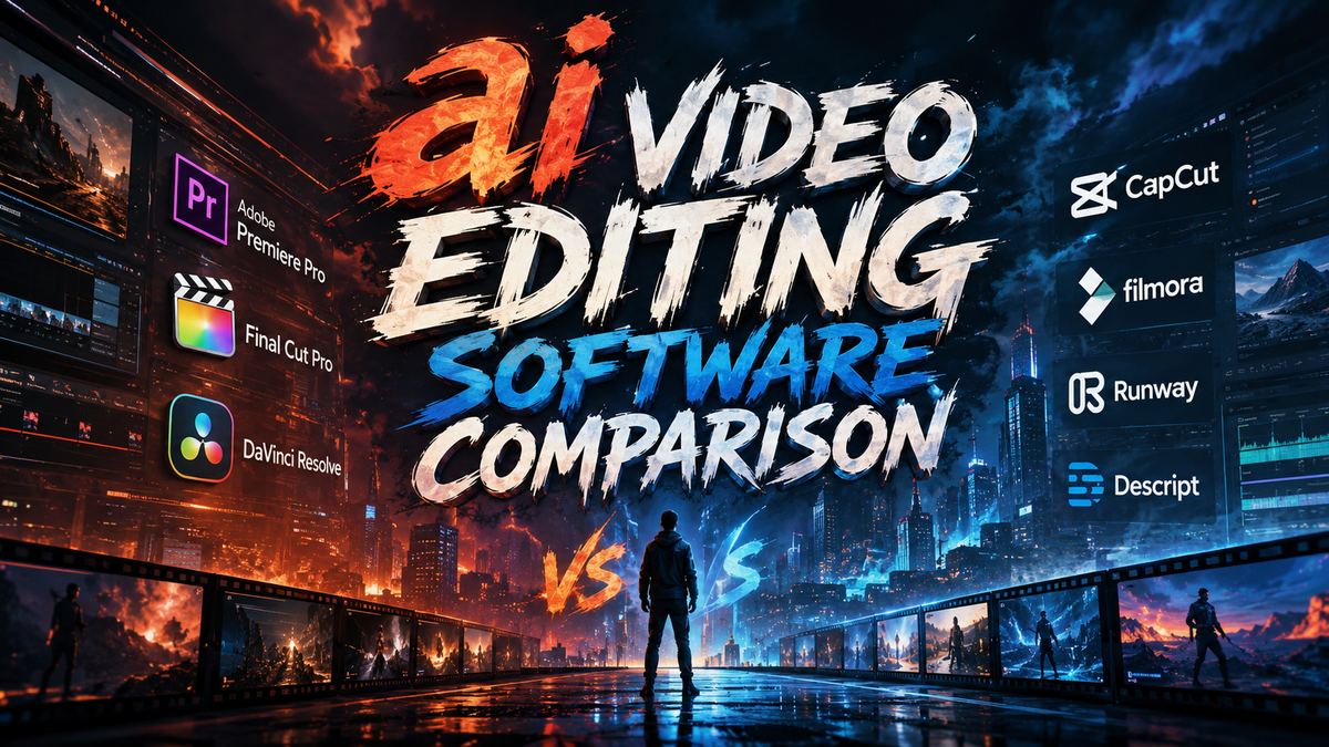 AI Video Editing Software Comparison 2026: Top Tools