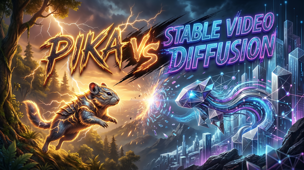 Pika vs Stable Video Diffusion 2026: Which AI Wins?