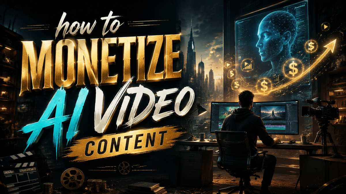 How to Monetize AI Video Content: The 2026 Playbook