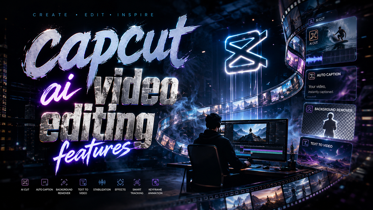 CapCut AI Video Editing Features 2026: Top New Tools