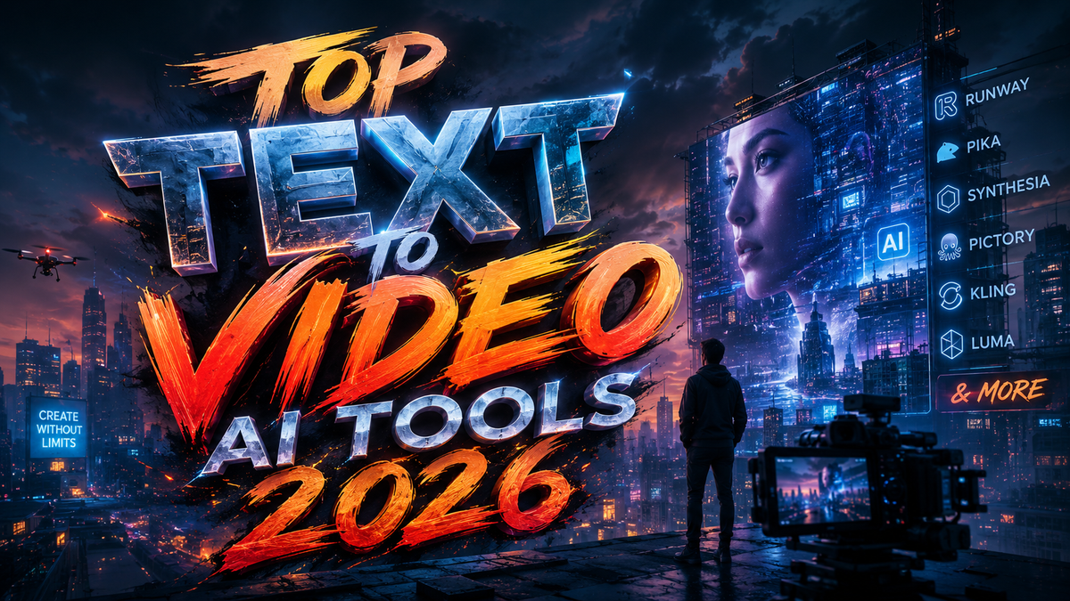 Top Text to Video AI Tools 2026: Best Picks for Creators