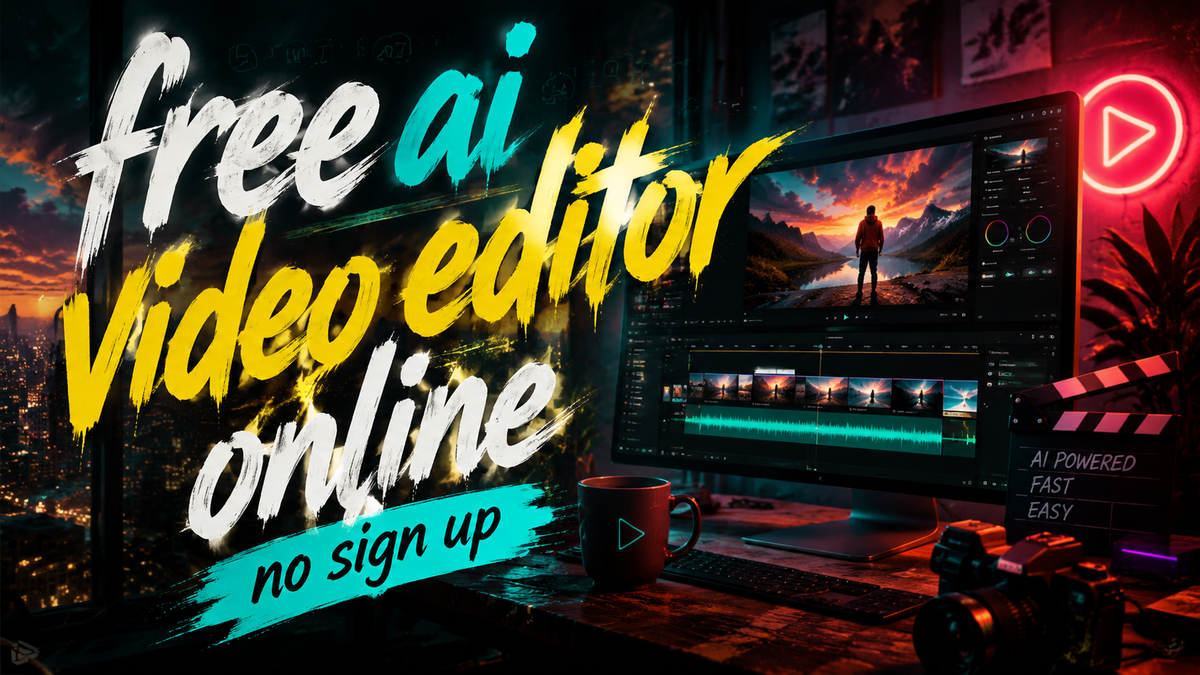 Free AI Video Editor Online No Sign Up 2026 – Edit Instantly