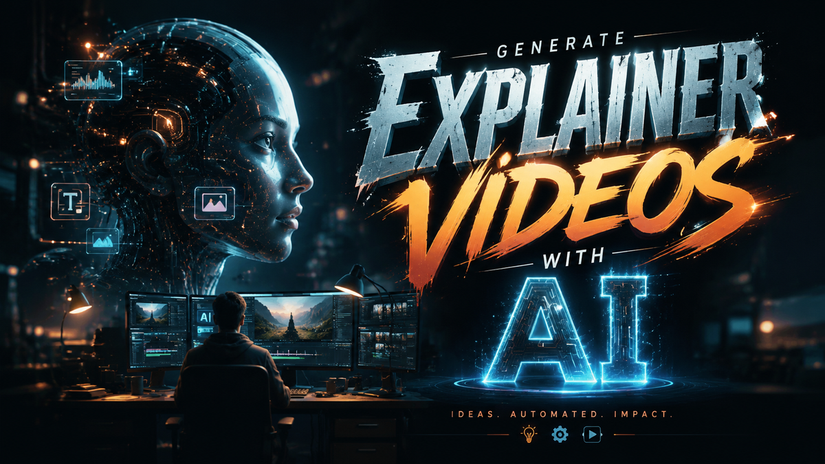 Generate Explainer Videos with AI: The Ultimate 2026 Guide