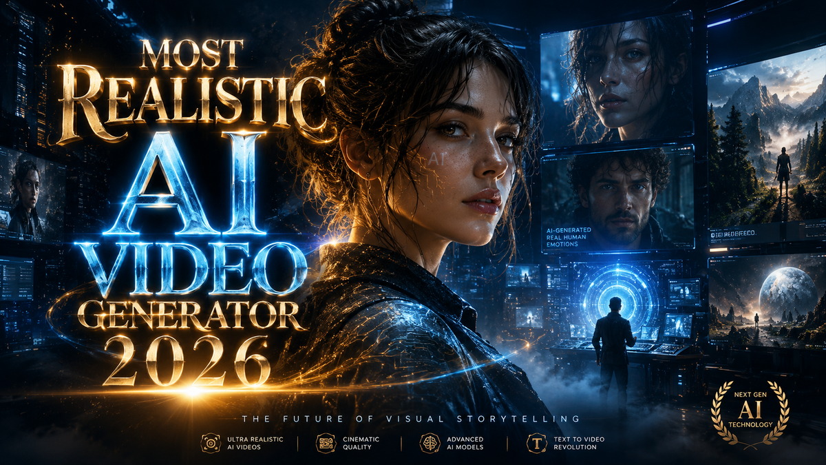Most Realistic AI Video Generator 2026: Ultimate Guide