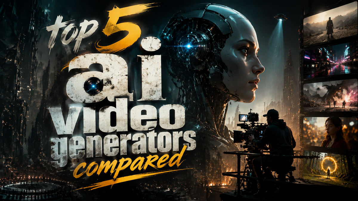 Top 5 AI Video Generators Compared (2026)