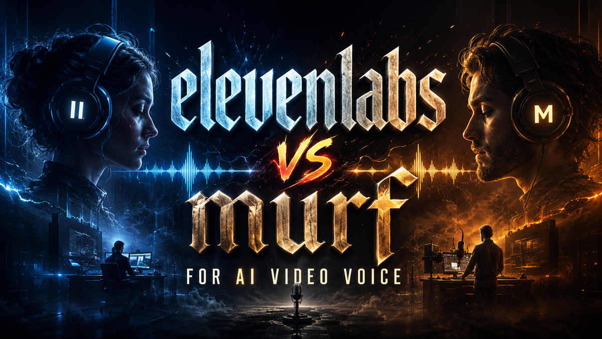 ElevenLabs vs Murf for AI Video Voice (2026 Guide)