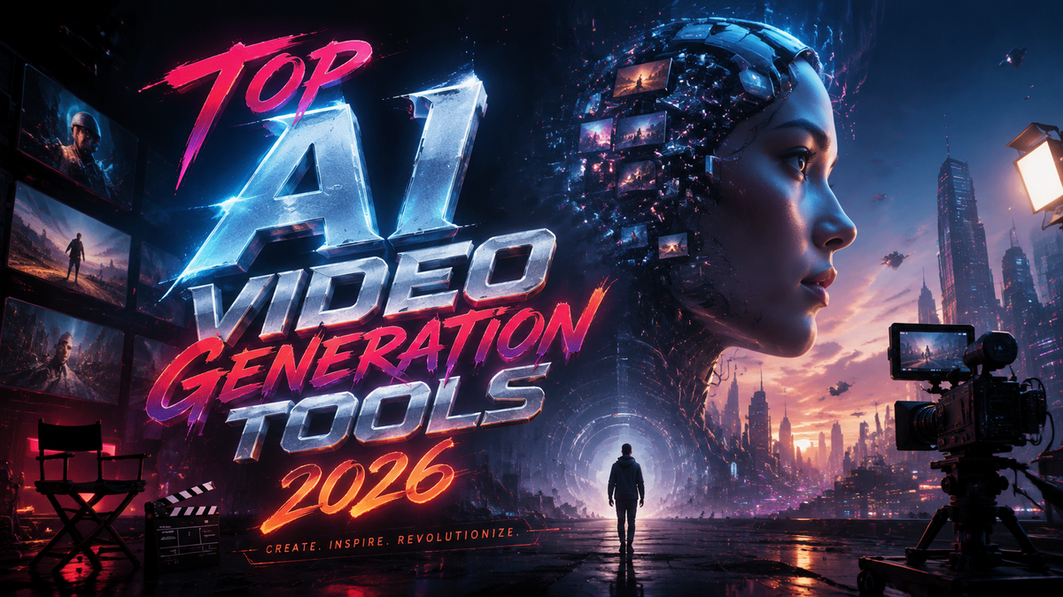 Meilleurs outils de génération vidéo IA 2026 : Le guide ultime