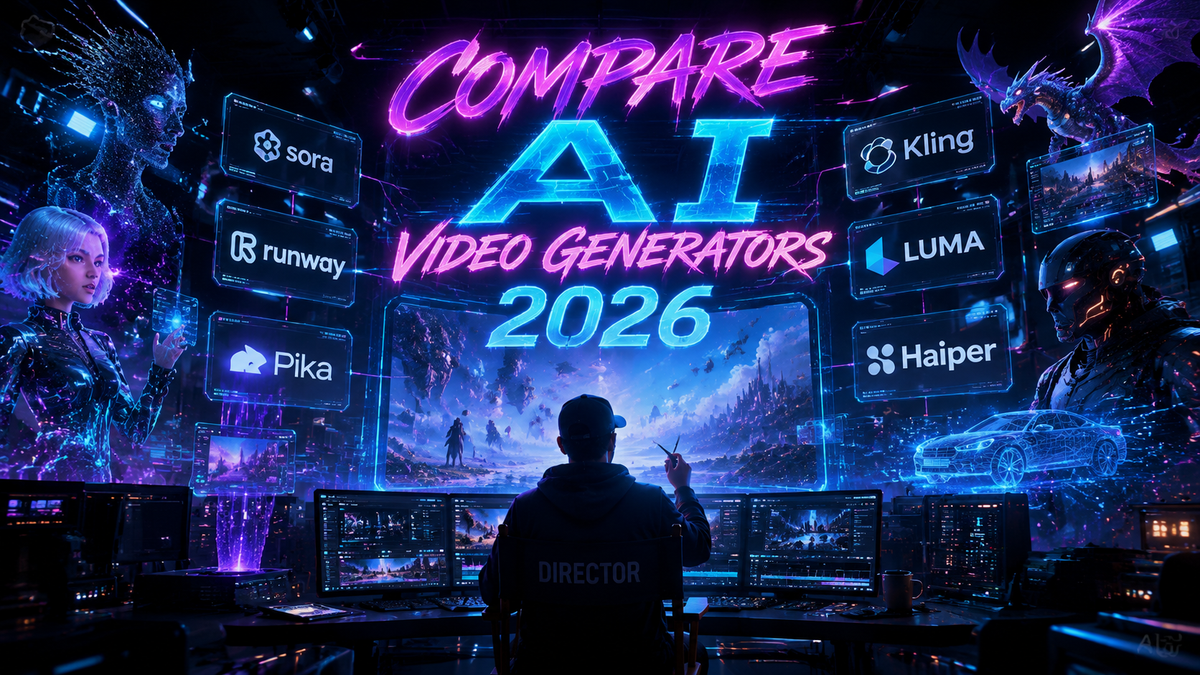 Compare AI Video Generators 2026: Top Tools & Trends