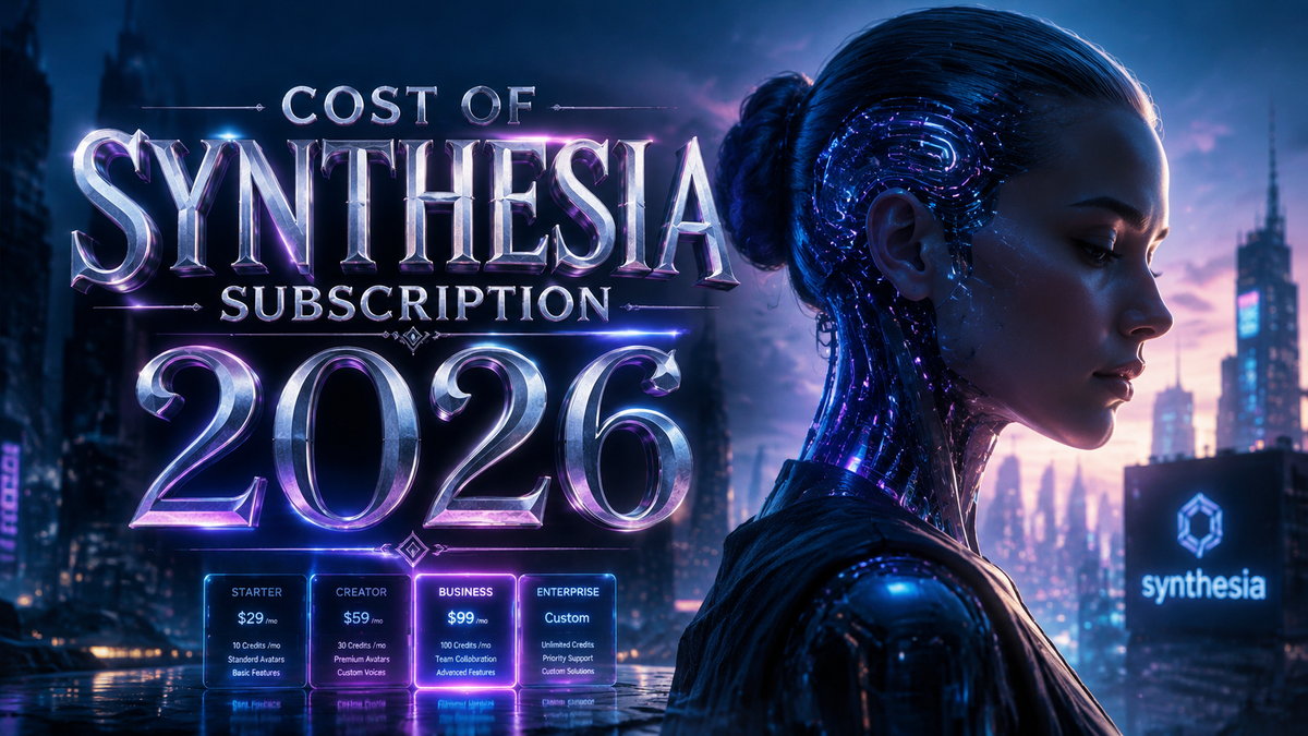 Cost of Synthesia Subscription 2026: Full Pricing Breakdown