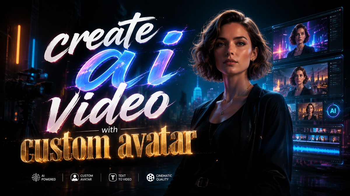 Create AI Video with Custom Avatar in 2026: A Complete Guide