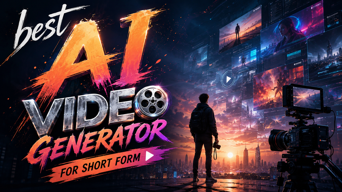Best AI Video Generator for Short Form 2026: Top Picks