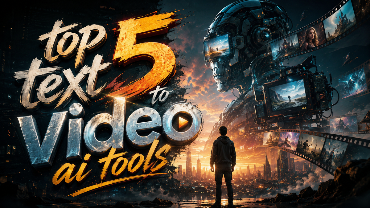 Top 5 Text to Video AI Tools (2026): Best Picks