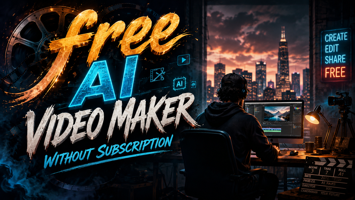 Free AI Video Maker Without Subscription (2026)