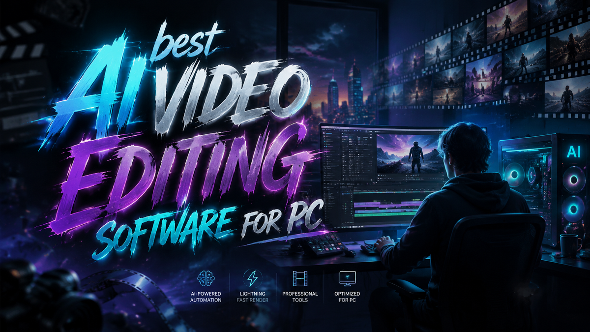 The Best AI Video Editing Software for PC in 2026