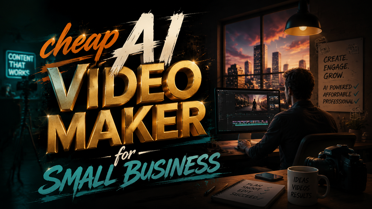 Best Cheap AI Video Maker for Small Business in 2026