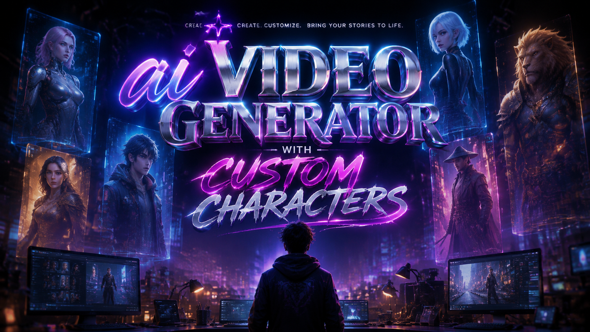 Best AI Video Generator with Custom Characters (2026)
