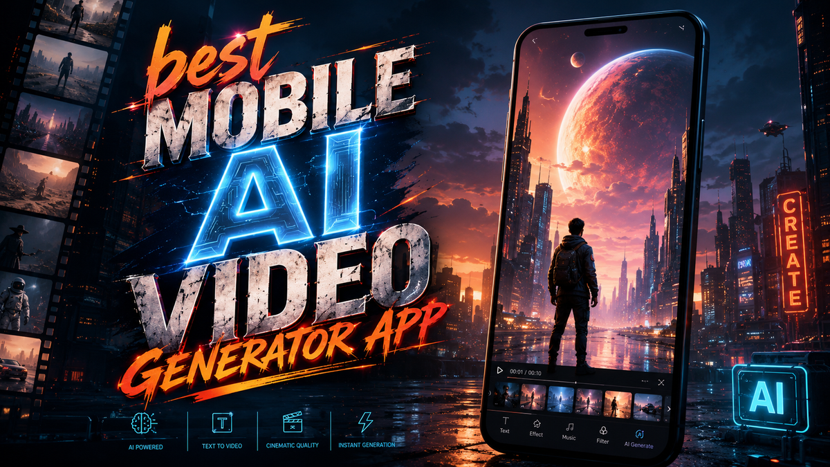 Best Mobile AI Video Generator App 2026: Top Picks
