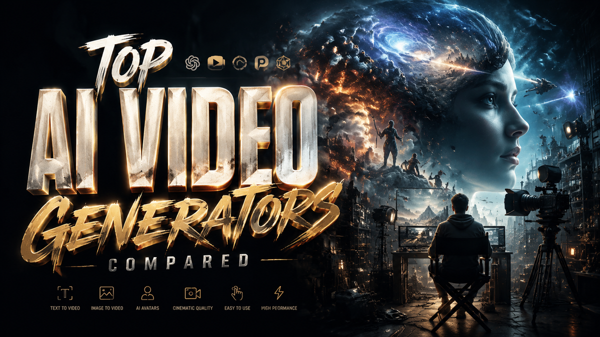 Top AI Video Generators Compared 2026: Best Tools Reviewed