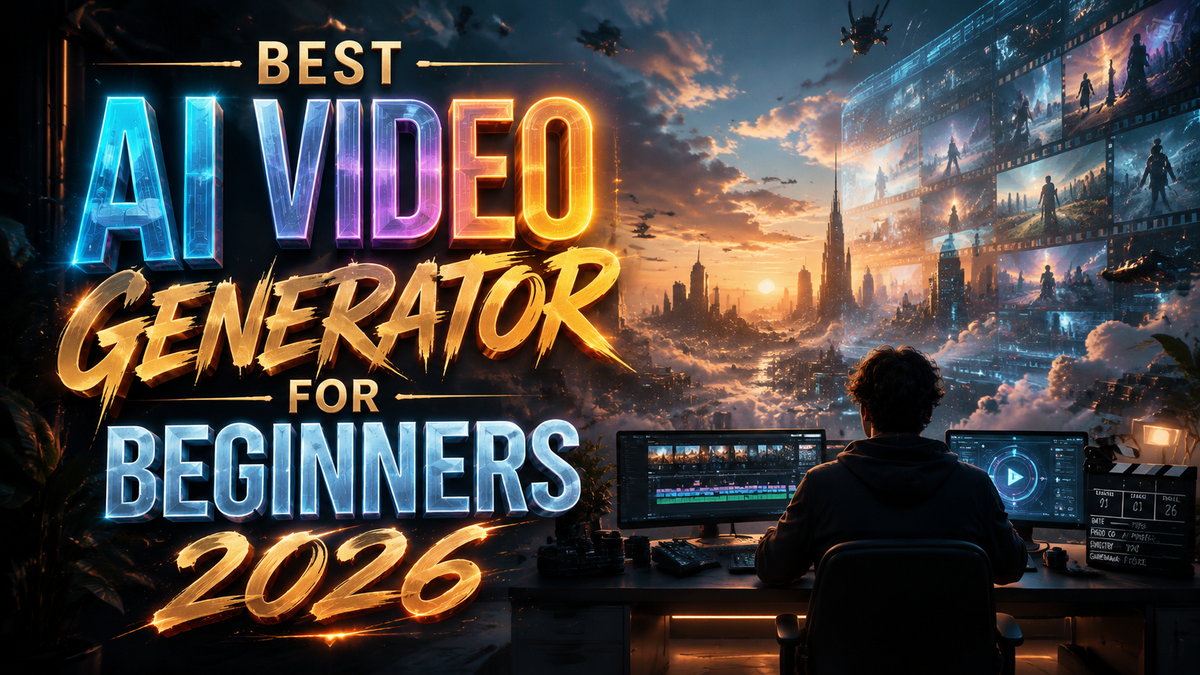 Best AI Video Generator for Beginners 2026