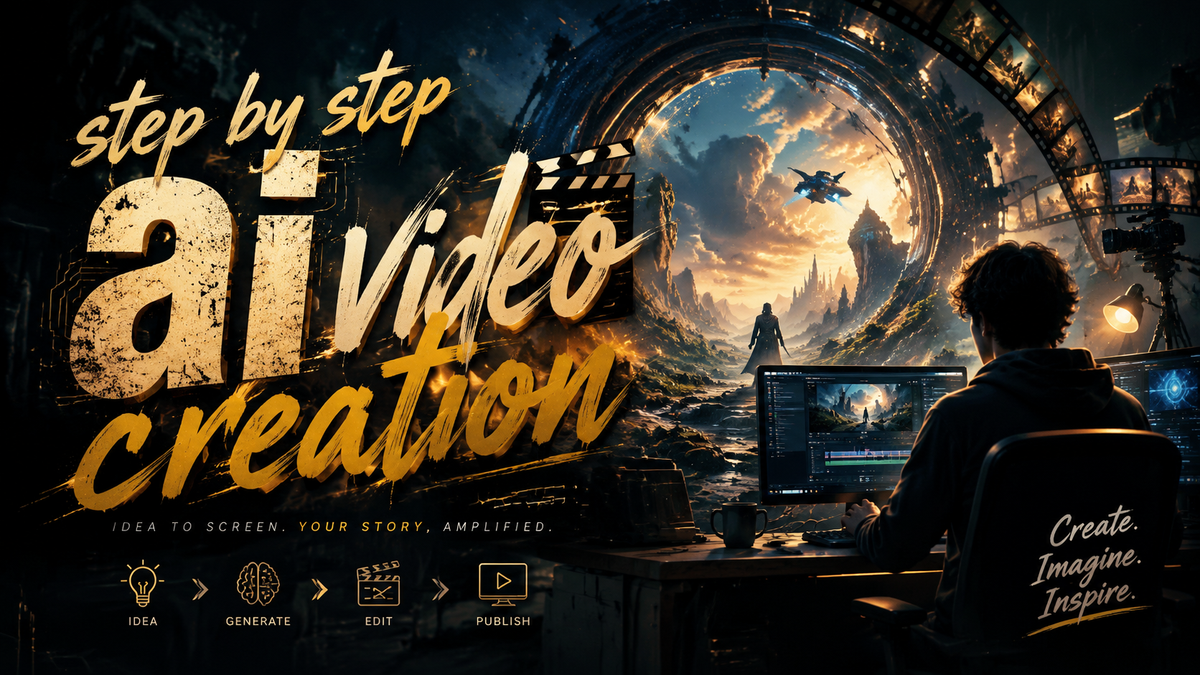 Step by Step AI Video Creation: 2026 Guide for Beginners