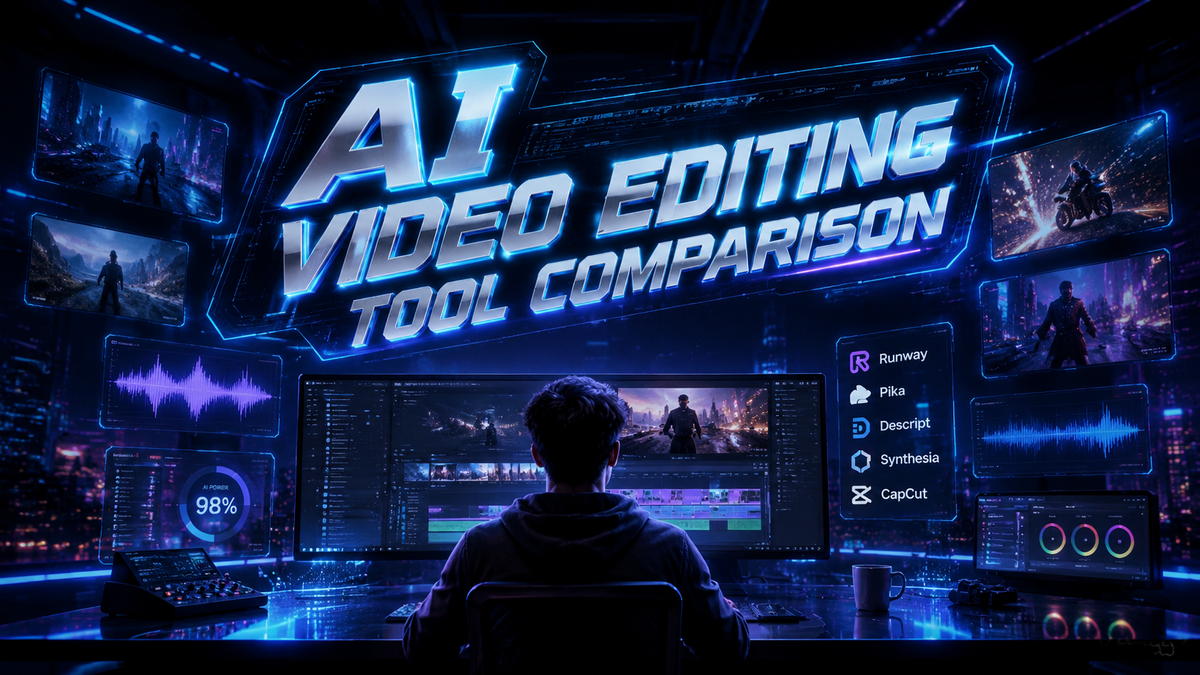 AI Video Editing Tool Comparison 2026: Top Picks