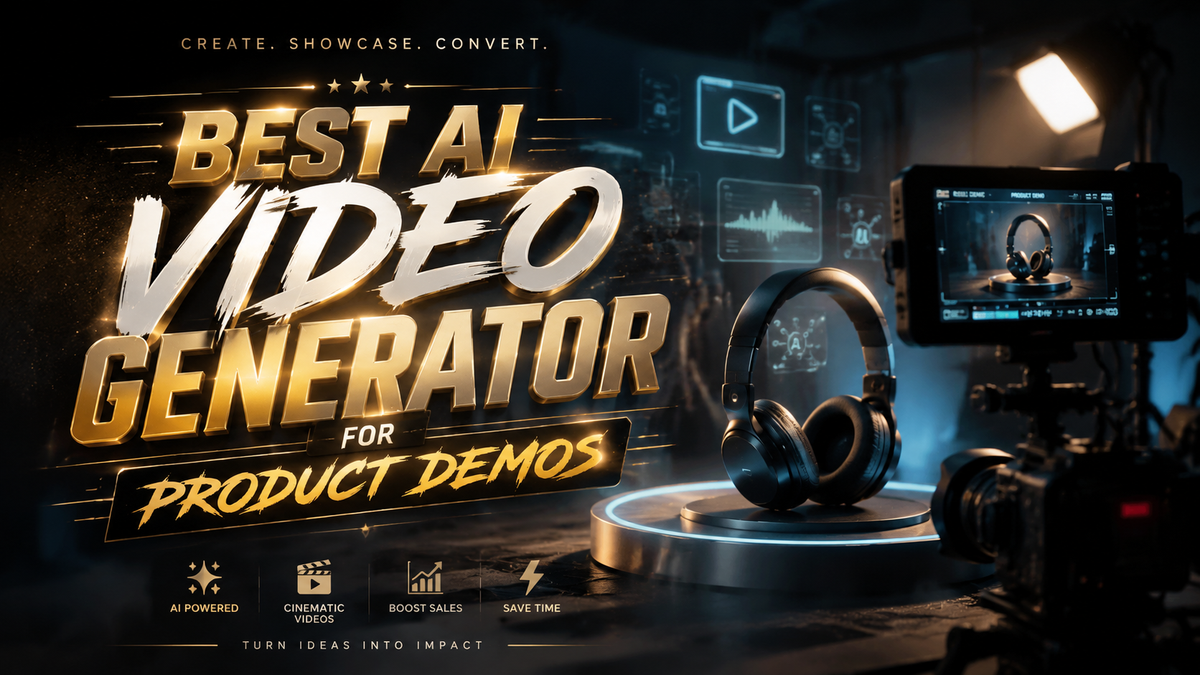 Best AI Video Generator for Product Demos 2026: Top Tools