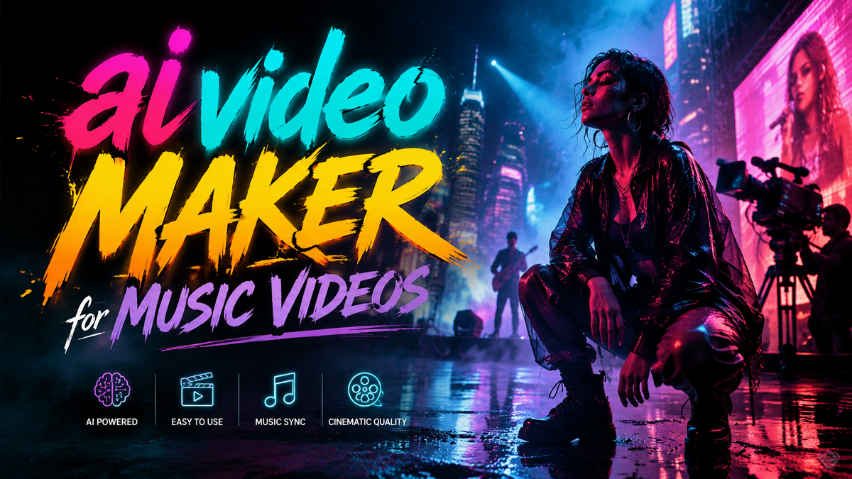 AI Video Maker for Music Videos 2026: Create Stunning Visuals