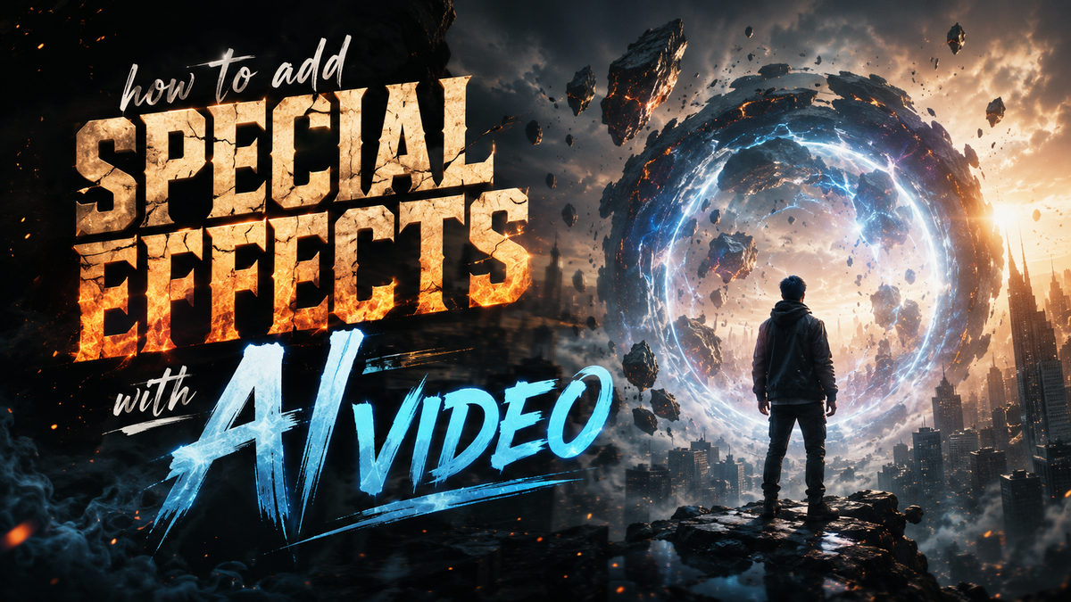 How to Add Special Effects with AI Video (2026 Guide)