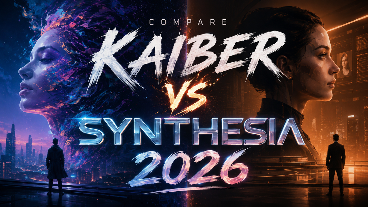 Kaiber vs Synthesia 2026: The Ultimate Comparison