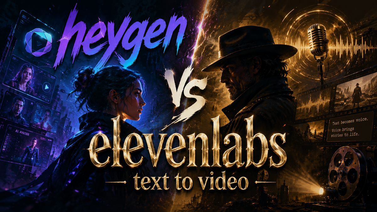 HeyGen vs ElevenLabs Text to Video (2026): Which Wins?